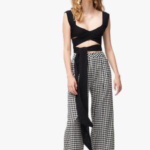 Atoir Tulip Knit Top in black size S/8